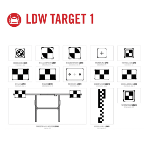 Lane Departure Warning Calibration Expansion Package (LDWTARGET1)