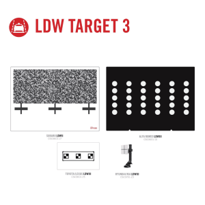 LDWTARGET3 Pkg with LDW targets for Hyundai Genesis, Toyota, Subaru, Alfa Romeo